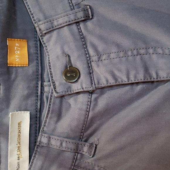 Anthropologie Pilcro Gray Zip Ankle Five Pocket Jeans Size 27 - Picture 2 of 6